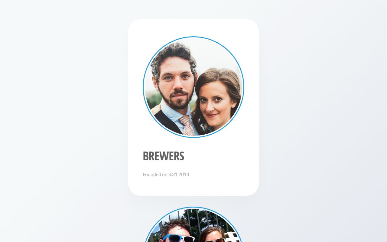Carrd profile picture for @brewers